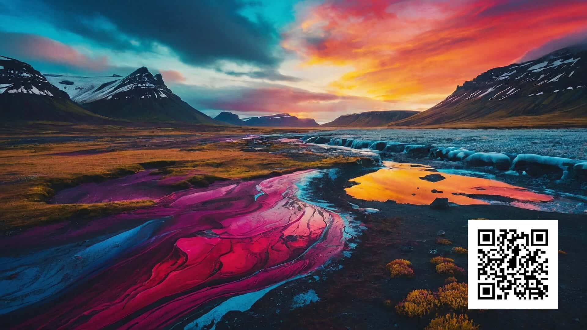 Workshop in Iceland with Marcela and Bruce 2024 QR
