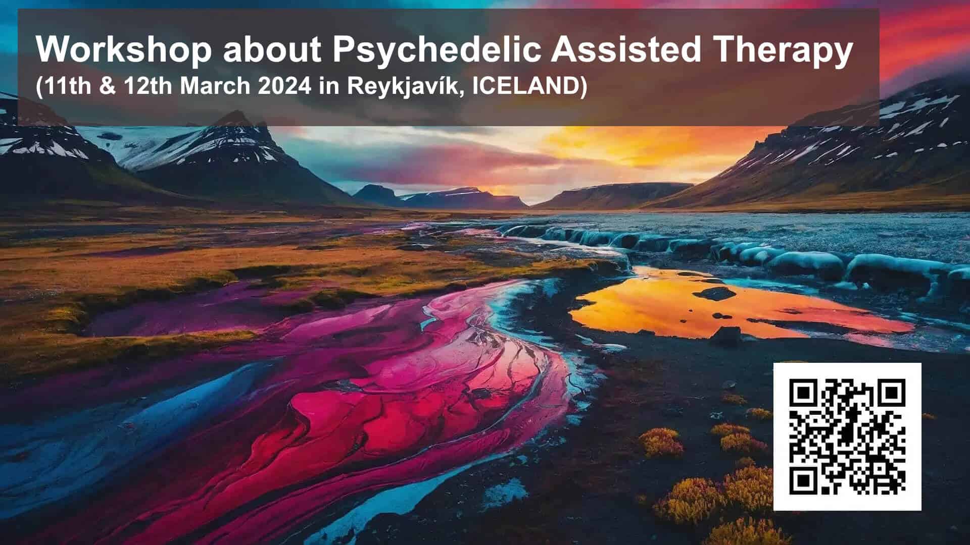 Workshop in Iceland with Marcela and Bruce 2024 QR TEXT